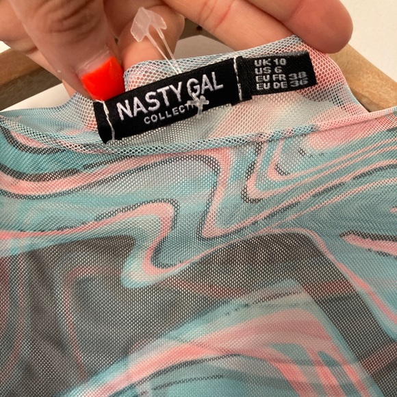 Nasty Gal Mesh Bodysuit - Picture 4 of 7